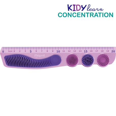 Set papeterie kidy learn concentration Violet 2 - vertbaudet enfant 
