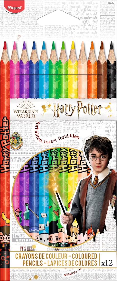Fille-Accessoires-Fourniture scolaire-Stylo, crayon, feutre-Crayons de couleur harry potter
