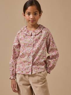 Chemise en tissu liberty fille  - vertbaudet enfant