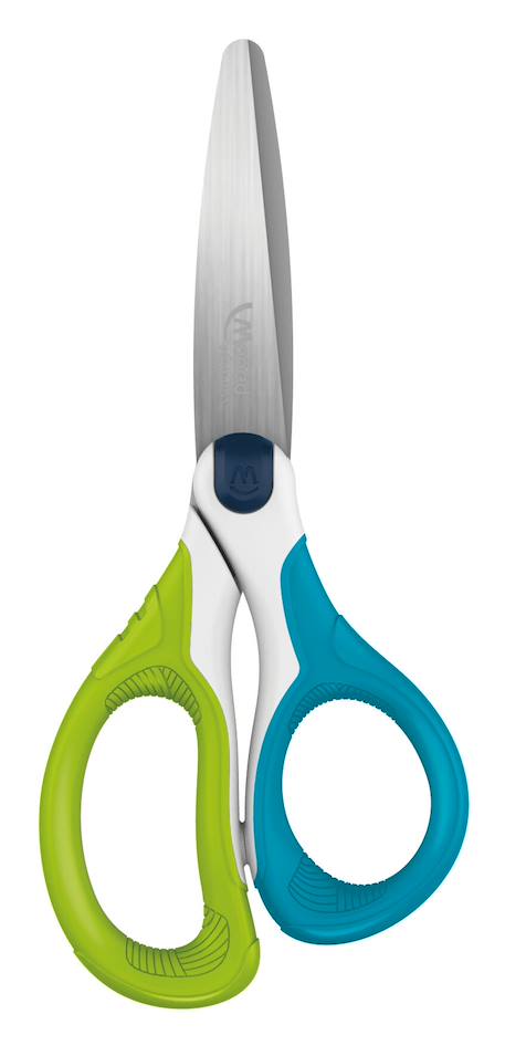 Ciseaux enfants sensoft asymétriques Vert 2 - vertbaudet enfant 