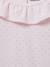 Pyjama velours imprimé pois fille Micro pois bordeaux 2 - vertbaudet enfant 