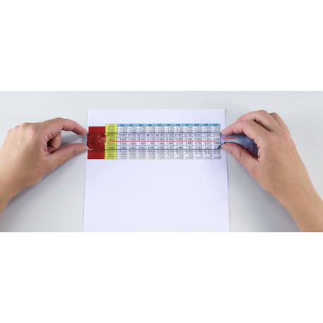 Loupe de lecture avec repère visuel rouge Blanc 2 - vertbaudet enfant 