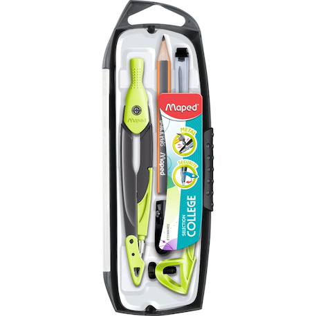 Compas scolaire open mine Vert 1 - vertbaudet enfant 