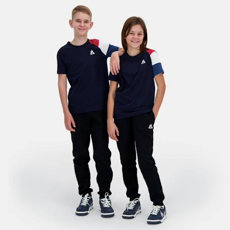 T-shirt manches raglan en jersey de coton sélection tee Bleu marine 2 - vertbaudet enfant 