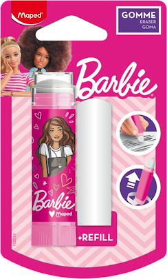 Jouet-Papeterie-Gomme tube protégée retractable