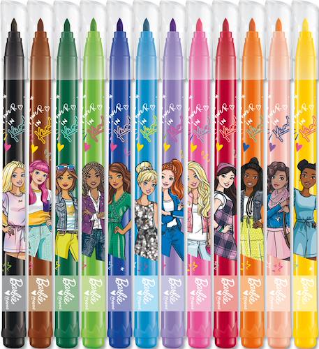 Feutres de coloriage barbie Rose 2 - vertbaudet enfant 