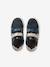 Baskets enfant fille cuir à scratchs blanc imprimé+écru+marine 14 - vertbaudet enfant 
