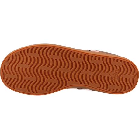 Baskets fille en cuir court Marron 6 - vertbaudet enfant 