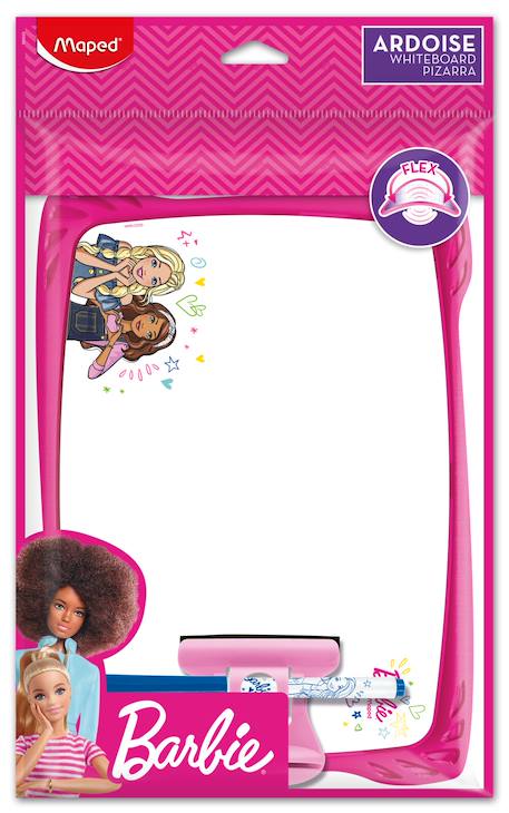 Kit ardoise blanche barbie incassable Rose 1 - vertbaudet enfant 