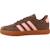 Baskets fille en cuir court Marron 2 - vertbaudet enfant 