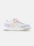 Baskets lcs court breaker ps  fille Blanc 1 - vertbaudet enfant 