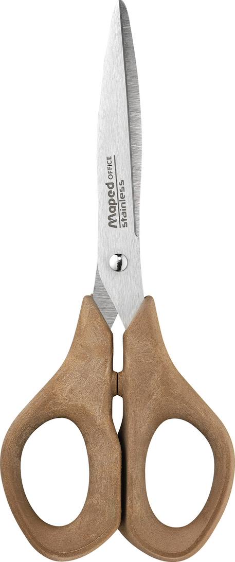 Ciseaux advanced wood symétriques préhension Beige 2 - vertbaudet enfant 