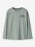T-shirt à manches longues pour garçon name it anthracite+écru+vert+vert sauge 6 - vertbaudet enfant 