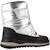 Bottes fille à scratchs j adelhide Argent+Noir 1 - vertbaudet enfant 