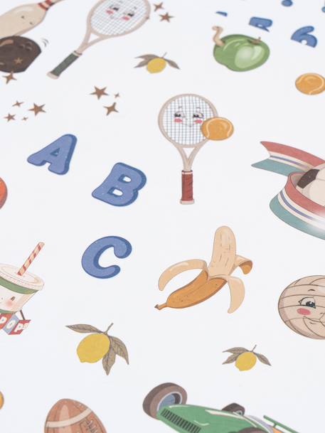 Pochette de 110 stickers école bleu+gris 5 - vertbaudet enfant 