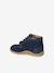 Bottillons lacés cuir souple bébé premiers pas bleu+lot bleu+marine 3 - vertbaudet enfant 