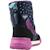 Bottes fille imperméables  à scratchs j trekkyup Multicolore+Noir 3 - vertbaudet enfant 