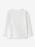 T-shirt à manches longues fille name it blanc+bleu grisé+rose poudré+vert sauge 2 - vertbaudet enfant 