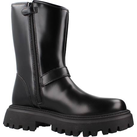 Bottes fille zippée j maquinnens Noir 5 - vertbaudet enfant 