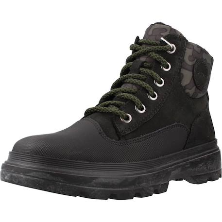 Boots garçon zippées j kiddartah Noir 4 - vertbaudet enfant 