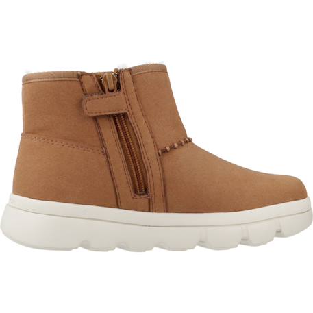 Bottines fille zippées j willaboom Marron 1 - vertbaudet enfant 