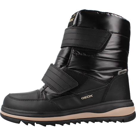 Bottes fille à scratchs j adelhide Argent+Noir 8 - vertbaudet enfant 