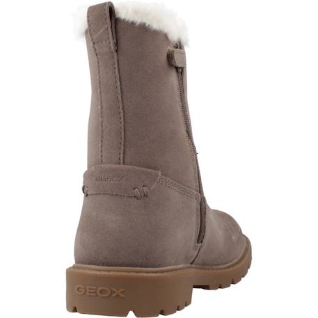 Bottes fille zippées j shaylax Marron+Noir 3 - vertbaudet enfant 