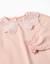 T-shirt à manches longues avec col en broderie anglaise Blanc+Rose clair 6 - vertbaudet enfant 
