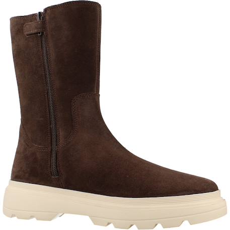 Bottes fille zippées j kiddartah Marron+Noir 5 - vertbaudet enfant 
