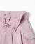 Jupe en sergé avec plis et poches cargo Mauve clair 3 - vertbaudet enfant 