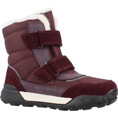 Bottes fille à scratchs j trekkyup Bordeaux 5 - vertbaudet enfant 