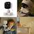 Babyphone Portable NITEEYE TRAVEL avec Écran 4,3 Pouces, Vision Nocturne, Audio Bidirectionnel et Mode VOX Blanc+Blanc, noir 2 - vertbaudet enfant 