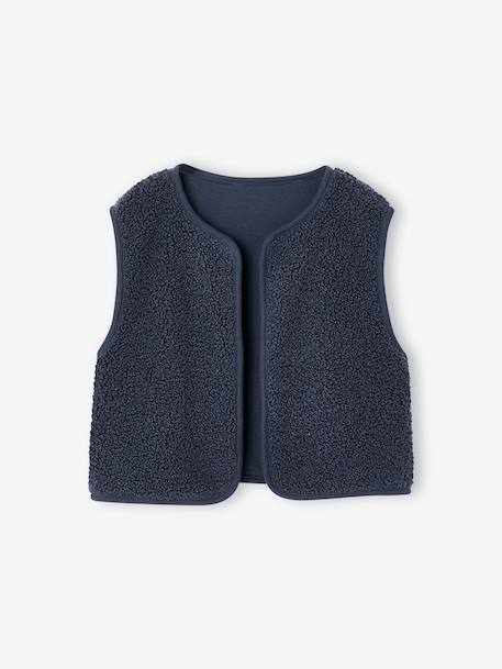 Ensemble robe et veste fille bleu ardoise 3 - vertbaudet enfant 