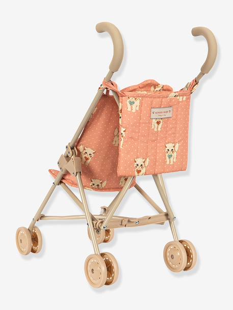 Poussette poupons écru+marron+orange+rouge 16 - vertbaudet enfant 