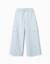 Pantalon en molleton à jambe large avec poches cargo Bleu clair+Gris foncé 1 - vertbaudet enfant 