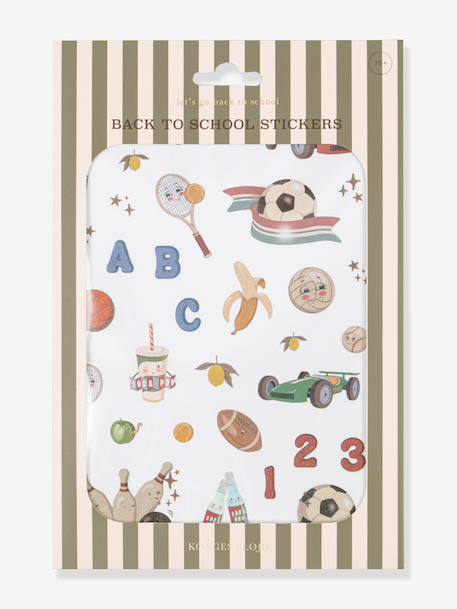 Pochette de 110 stickers école bleu+gris 4 - vertbaudet enfant 