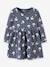 Robe fille à manches longues name it bleu grisé+mauve+vert sauge 1 - vertbaudet enfant 