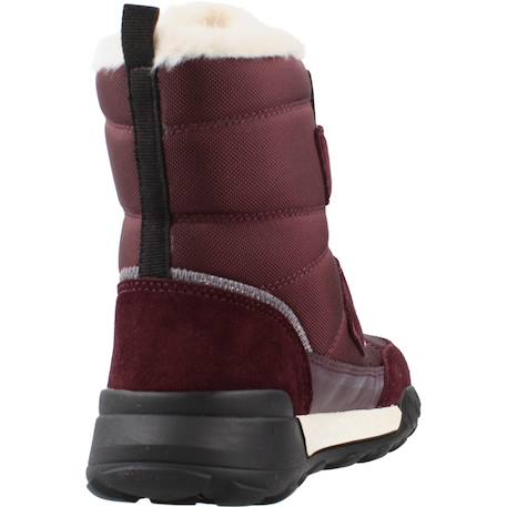 Bottes fille à scratchs j trekkyup Bordeaux 3 - vertbaudet enfant 