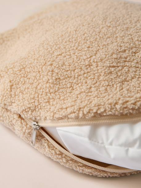Panier matelassé pour chat et chiens caramel+marron imprimé 5 - vertbaudet enfant 