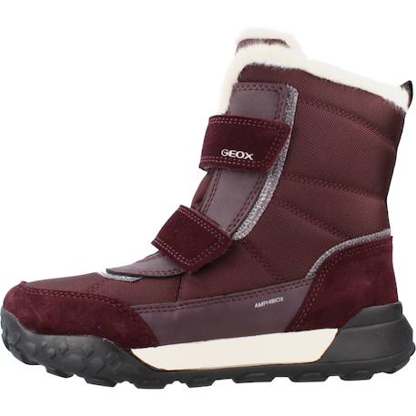 Bottes fille à scratchs j trekkyup Bordeaux 2 - vertbaudet enfant 