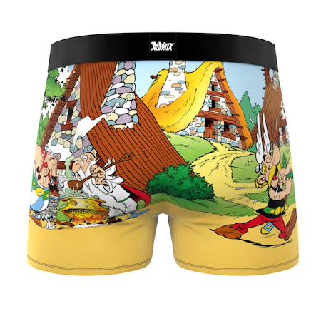 Lot de 3 boxers Garçon Asterix Jaune/rouge/noir/bleu 6 - vertbaudet enfant 