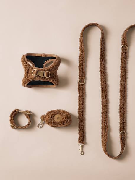 Set promenade pour chien : harnais + laisse + collier café+chocolat 12 - vertbaudet enfant 