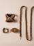 Set promenade pour chien : harnais + laisse + collier café+chocolat 12 - vertbaudet enfant 