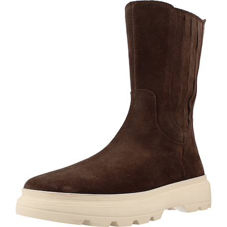 Bottes fille zippées j kiddartah Marron+Noir 4 - vertbaudet enfant 