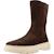 Bottes fille zippées j kiddartah Marron+Noir 4 - vertbaudet enfant 