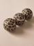 Lot 3 balles chien caoutchouc marron imprimé 2 - vertbaudet enfant 
