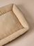 Panier matelassé en velours pour chien, disponible en 3 tailles camel+marron imprimé 18 - vertbaudet enfant 