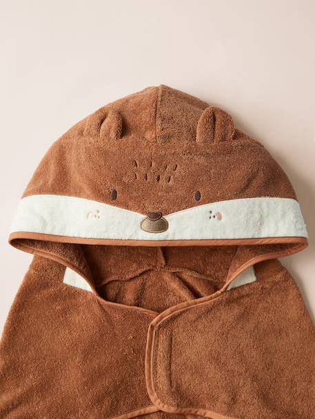 Cape de bain chien coton cappuccino 3 - vertbaudet enfant 