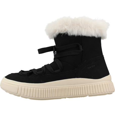 Bottes de neige fille zippées j laquinny Brun clair+Noir 8 - vertbaudet enfant 