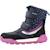 Bottes fille imperméables  à scratchs j trekkyup Multicolore+Noir 2 - vertbaudet enfant 